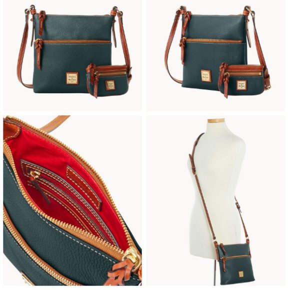 DOONEY & BOURKE Pebble Grain Leather Crossbody - Picture 16 of 16